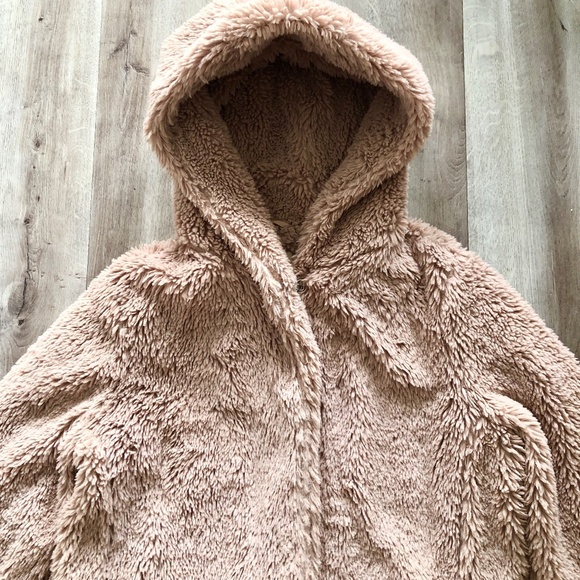GAP, Teddy Jacket, Womens Jacket, Hooded, Coat, Size Small, Nice Condition - Picture 6 of 13